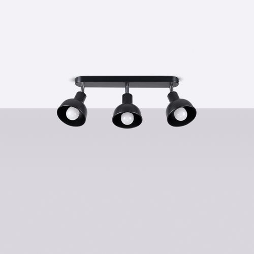 Plafon ELBA 3 czarny na Arena.pl