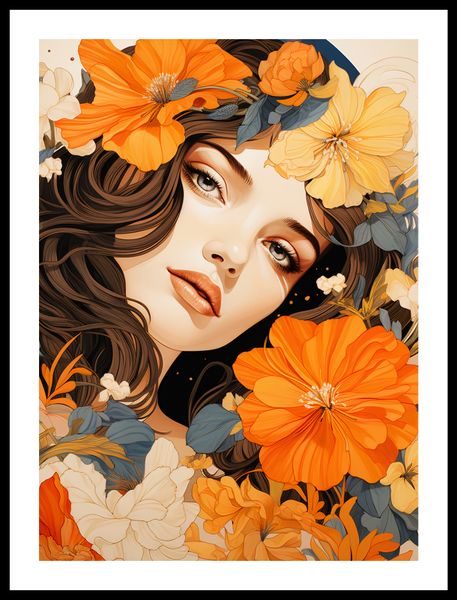 Plakat 40x55cm Kwiatowa Esencja zdjęcie 3