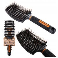Szczotka do włosów Z NATURALNYM WŁOSIEM DZIKA MASUJĄCA ABODY PROFILOWANA