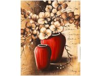 40X50CM OBRAZ KWIATY WAZONIE STORCZYKI OBRAZ