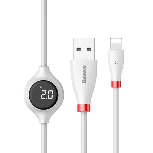 Kabel lightning Baseus Big Eye z lcd 1m na Arena.pl