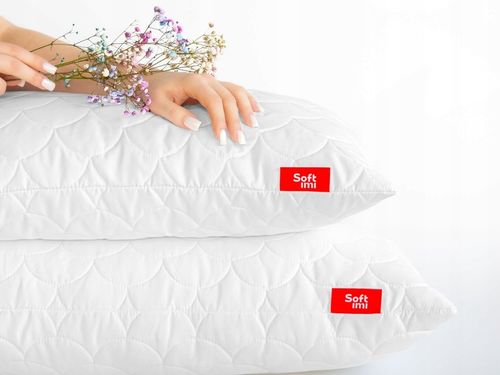 PODUSZKA 70X80 ANTYALERGICZNA PIKOWANA GRUBA ZAMEK na Arena.pl