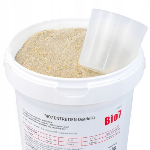 Bio 7 Entretien 1 kg BAKTERIE Oczyszczalnia 1 ROK | Bakterie Bio7 na Arena.pl