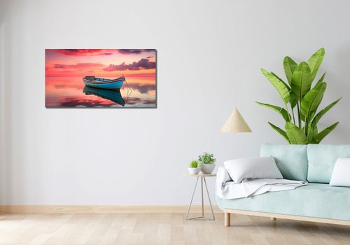 Obraz 100x50cm Spokój przed Połowem na Arena.pl