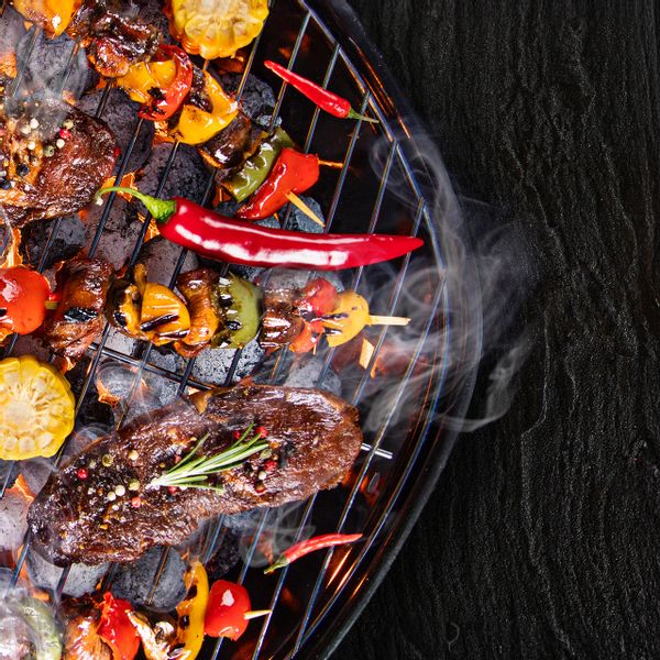 Grill Węglowy Ogrodowy EmaBend + Dmuchawa zdjęcie 7