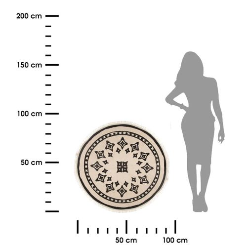 OKRĄGŁY DYWAN NOMADE 90 CM na Arena.pl