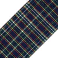 Bieżnik Świąteczny Boże Narodzenie Krata Granatowy na stół 200cm