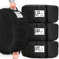 POKROWCE NA KOŁA OPONY 13-16 CALI ZESTAW 4SZT ETUI NA FELGI DWA UCHWYTY