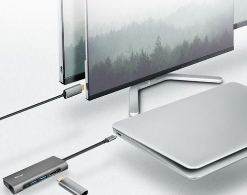 Hub Adapter 7w1 USB-C HDMI Ethernet USB-A Czytnik na Arena.pl