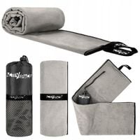 SZYBKOSCHNĄCY RĘCZNIK SPORTOWY NA TRENING SIŁOWNIĘ Z MIKROFIBRY 180X90 DUŻY