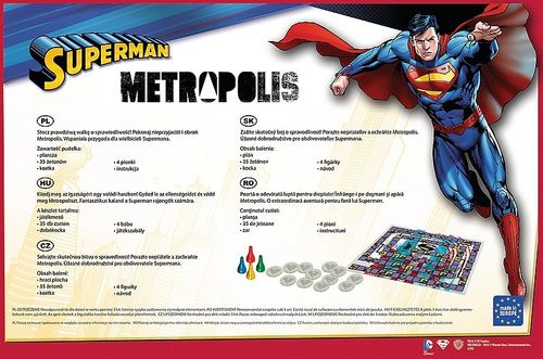 Trefl Gra Superman, Metropolis na Arena.pl