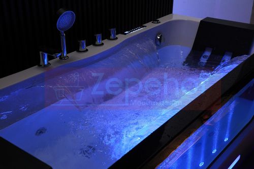 Wanna z hydromasażem EBX-7066 white prostokątna 170cmx78cmx61cm Wodosp na Arena.pl