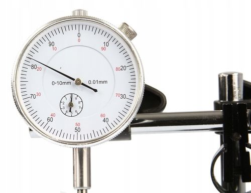 CZUJNIK ZEGAROWY + STATYW DO SPRAWDZANIA BICIA TARCZ 0-10MM ZESTAW na Arena.pl