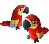 GADAJĄCA PAPUGA INTERAKTYWNA POWTARZA MÓWI PRZEDRZEŹNIACZ 30CM