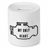 Skarbonka Dla Mechanika My Only Heart Prezent Z Nadrukiem Ze Zdjęciem