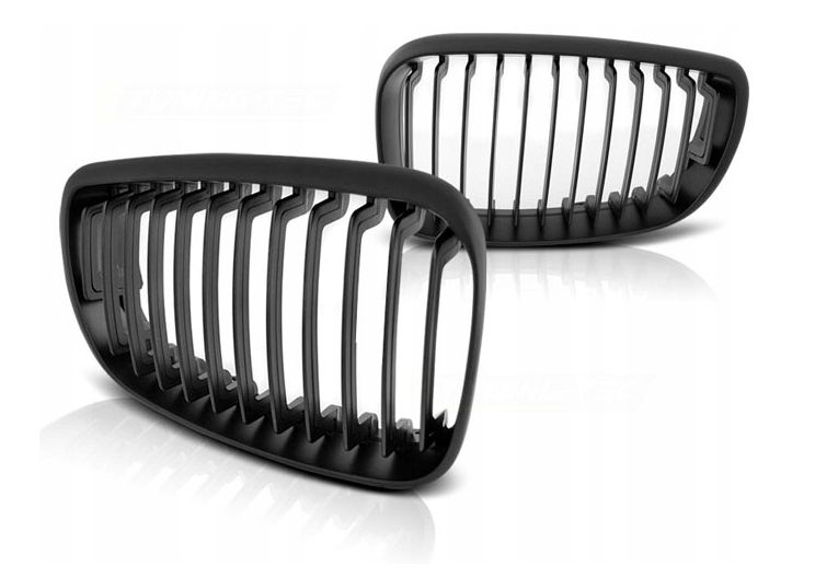 GRILL NERKI BMW E87/E81 07-11 MATT BLACK zdjęcie 3