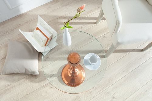 Stolik FLUTE miedziany na Arena.pl