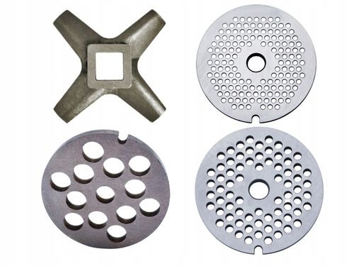 nożyk jednostronny + 3 sitka do maszynek zelmer o komorze mielenia nr 8 na Arena.pl