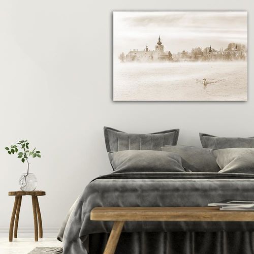 Deco Panel, Mgliste jezioro 1 60x40 na Arena.pl