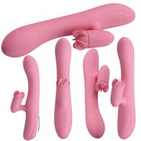 wibrator króliczek obrotowy pretty love gina 4 obroty 7 wibracji usb 20,5 c