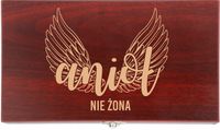 GRAWER Zestaw do wina PREZENT PERSONALIZOWANY dla ŻONY twój napis
