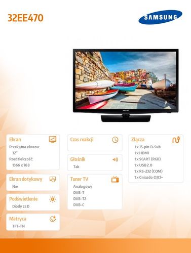 Samsung 32'' 32EE470 na Arena.pl