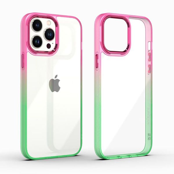 MX RAINBOW IPHONE 15 PLUS (6.7) RED-GREEN / CZERWONO-ZIELONY zdjęcie 1