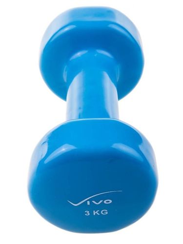 Zestaw Hantli Hantelek Ciężarków Do Ćwiczeń Pokrytych Winylem 2x3 kg na Arena.pl