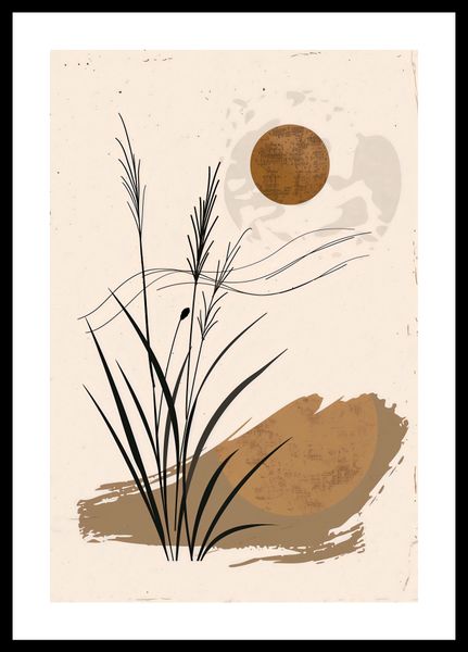 Plakat 30x45cm Zachód Pustyni zdjęcie 3
