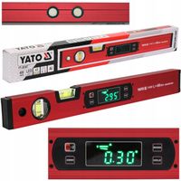 POZIOMNICA ELEKTRONICZNA 400mm MAGNETYCZNA POZIOMNICA Z WYŚWIETLACZEM