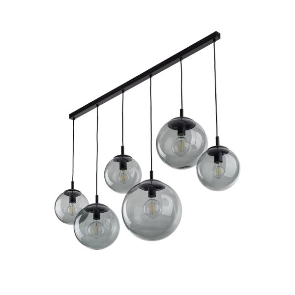 ESME GRAPHITE LAMPA WISZĄCA 6  LISTWA zdjęcie 3