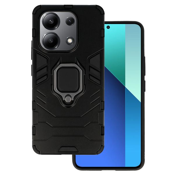 Ring Armor Case do Xiaomi Redmi Note 13 4G Czarny zdjęcie 1