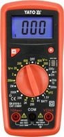 YATO MIERNIK UNIWERSALNY CYFROWY MULTIMETR RĘCZNY TESTER BUZER YT-73081