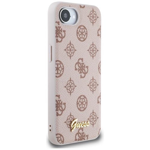 etui guess peony script logo magsafe do  iphone 16e brązowy na Arena.pl