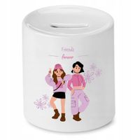 Skarbonka Dla Przyjaciela Friends Forever Prezent Z Nadrukiem Ze Zdjęciem