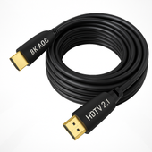 KABEL OPTYCZNY HDMI 2.1 10 M ULTRA WYSOKA JAKOŚĆ światłowód 8K 120 HZ