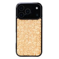 drewniane etui bewood do iphone 17 pro kwiaty polne aniegre