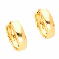 190 Kolczyki stal chirurgiczna złote kółka