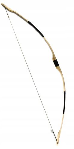 ŁUK DREWNIANY 115cm KOŁCZAN 10 STRZAŁ TARCZE ZESTAW ŁUCZNICZY BRĄZOWY na Arena.pl