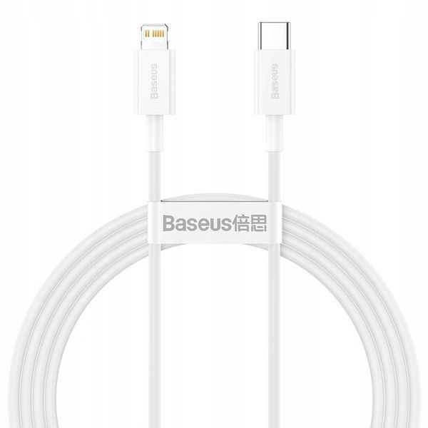 BASEUS KABEL DO TELEFONU IPHONE PRZEWÓD USB TYPU C DO LIGHTNING PD 20W 1.5M zdjęcie 9
