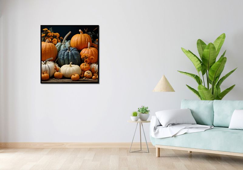 Plakat 80x80cm Jesienne Urodzaje zdjęcie 4
