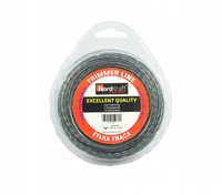 Żyłka tnąca kwadrat 2,4mm/10m zbrojona, kosy