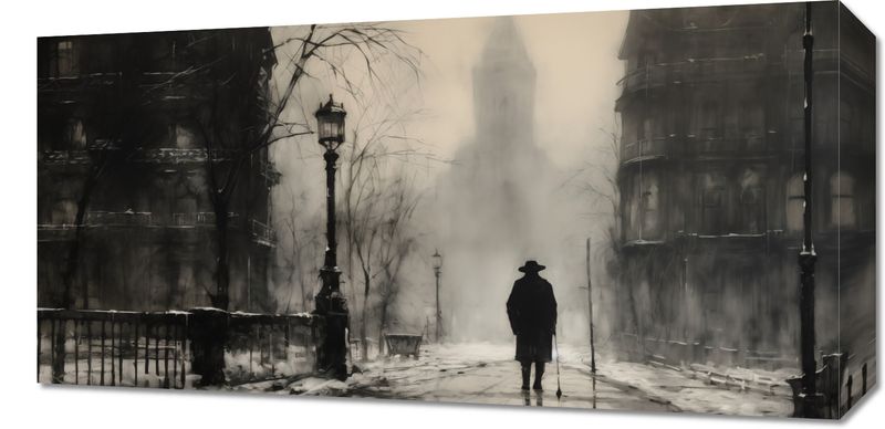 Obraz 60x30cm Mgła nad Londynem zdjęcie 1