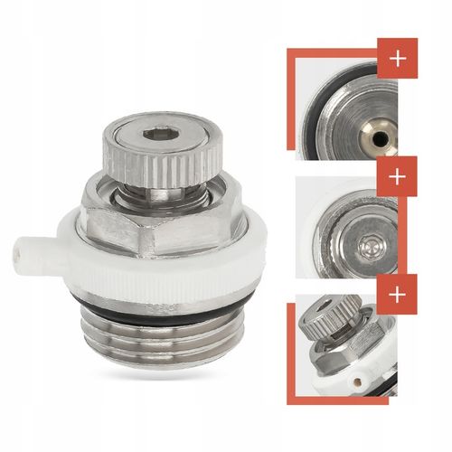 Odpowietrznik Grzejnika Kaloryfera AUTOMATYCZNY 1/2'' Grzejnikowy MOSIĄD LN na Arena.pl