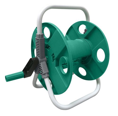 Zwijak do węża ogrodowego ze stojakiem ręczny 2w1 1/2" 35m na Arena.pl