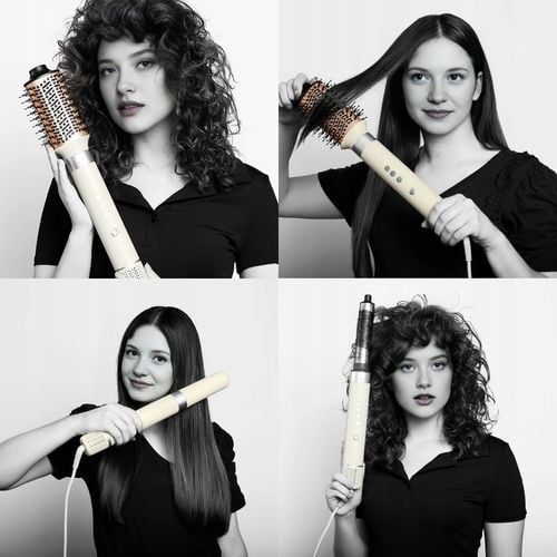 MOCNA SUSZARKA LOKÓWKA DO WŁOSÓW 6W1 3 PRĘDKOŚC Z JONIZACJA 1400W na Arena.pl