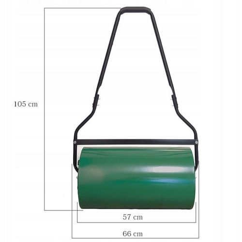 WALEC OGRODOWY STALOWY DO TRAWY TRAWNIKA max 60 kg na Arena.pl