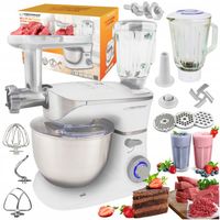 Robot Kuchenny Planetarny Mikser Blender Maszynka Do Mięsa z DUŻĄ Misą