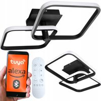 Lampa Sufitowa LED ściemnia APLIKACJA NA TELEFON Tyua SMART + pilot