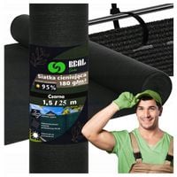 Siatka Cieniująca Maskująca 1,5x25m 180g 95% Osłona Mata na Ogrodzenie UV